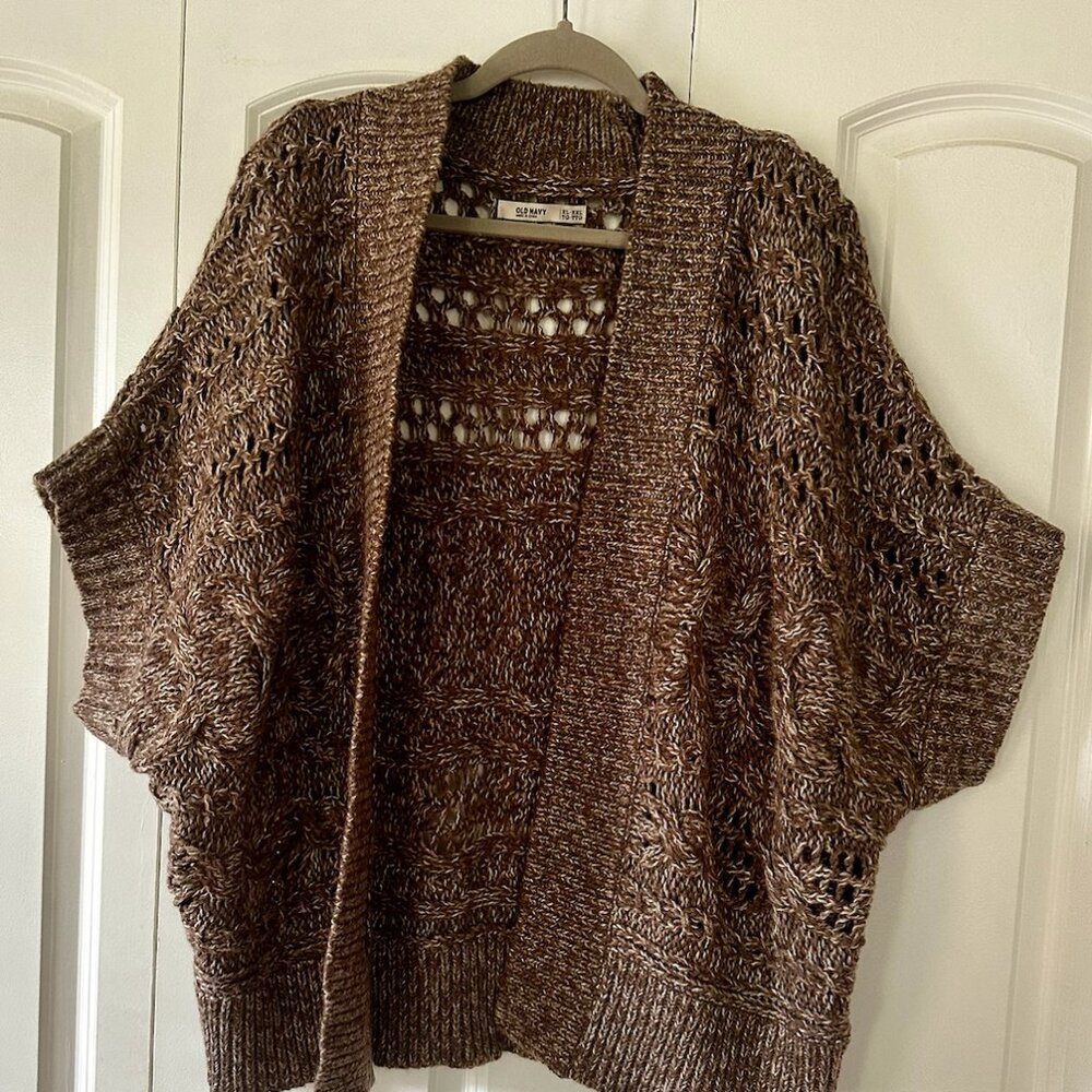Old Navy Cozy Batwing Wrap Cardigan